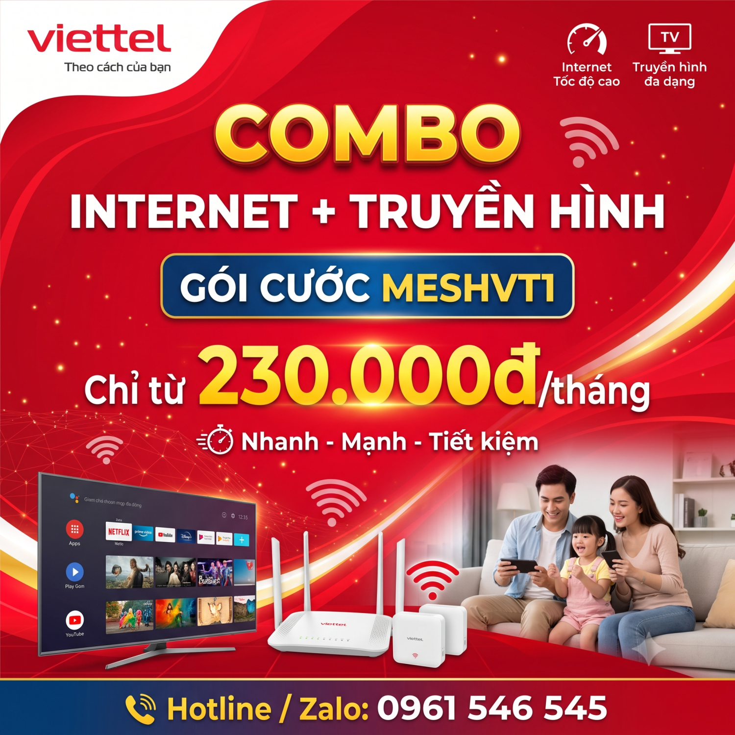 Combo MESHVT1